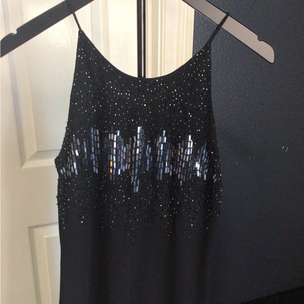 Cachet Black Sequin Maxi Dress - Picture 7 of 12